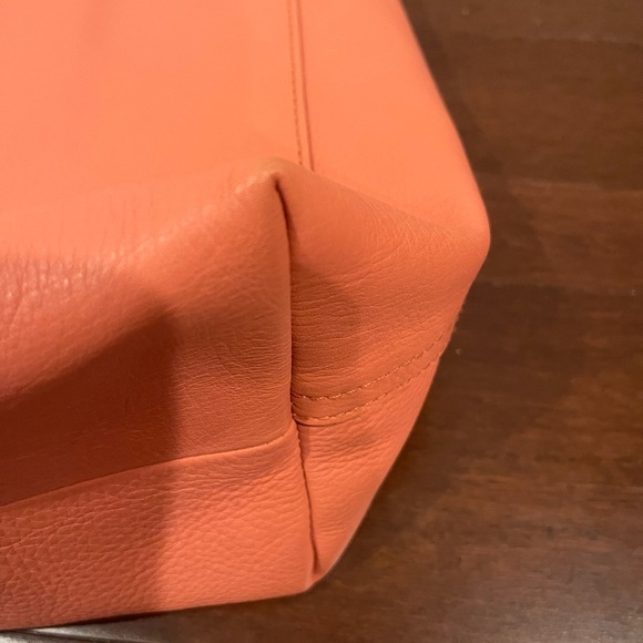 guc madewell medium transport tote in spiced rose Leather Tote adjustable strap - Picture 7 of 15